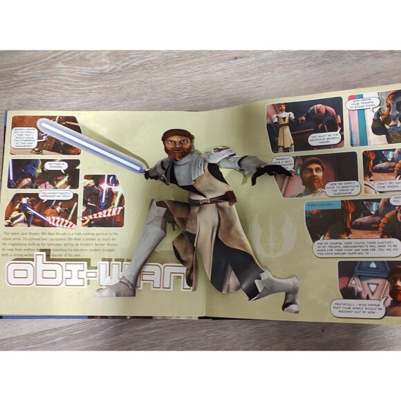 Heroes A Pop up Storybook Star Wars The Clone Wars Valois Rob hardcover - Picture 6 of 8